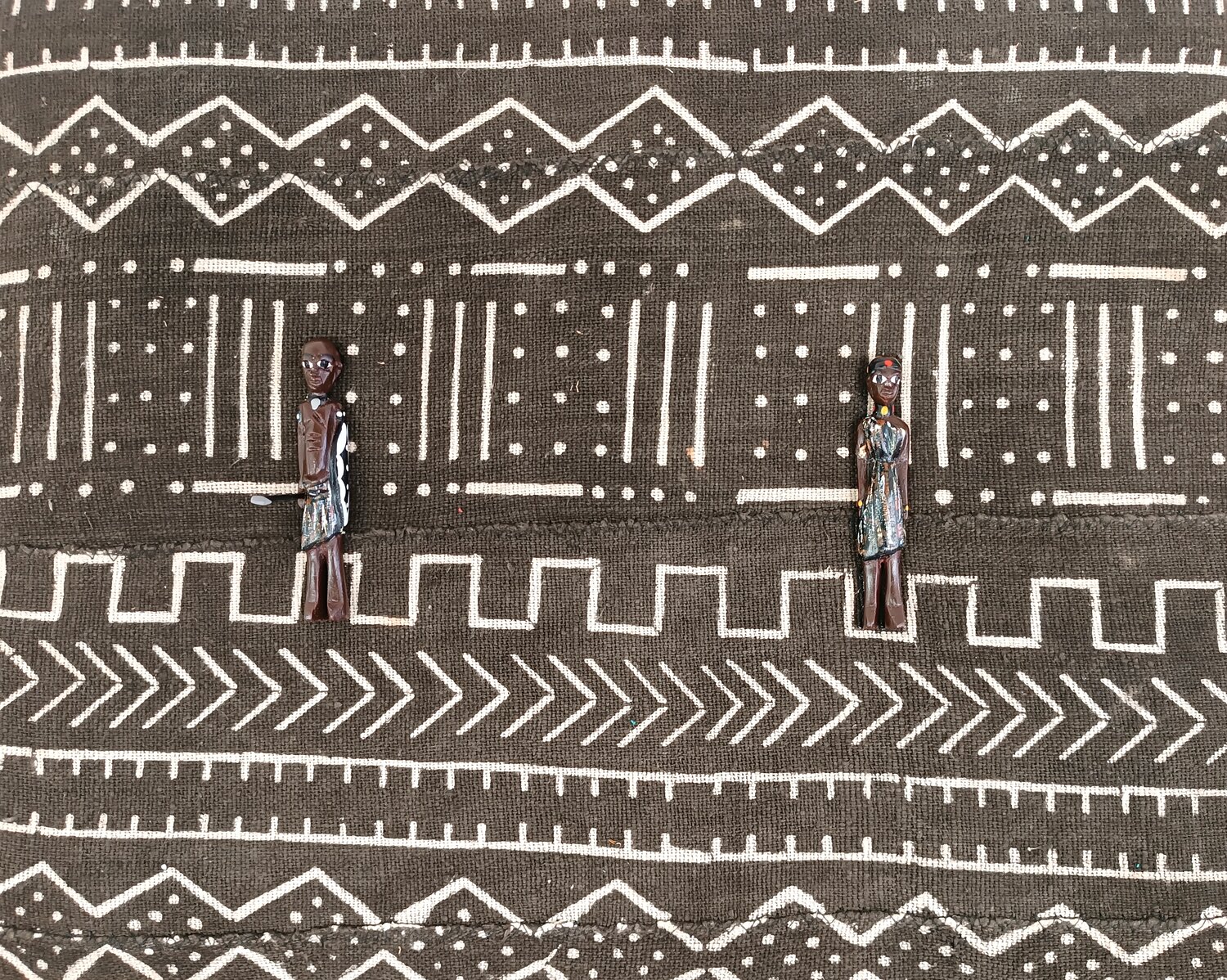 Tribalisme #3 Mo Lamine Sylla Textile for sale