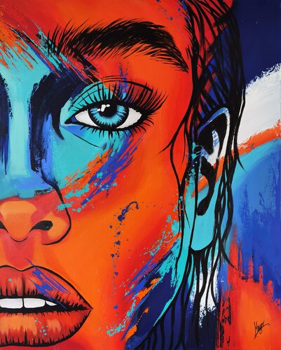 Cara van Vanessa Meyer, Schilderij te koop op Singulart