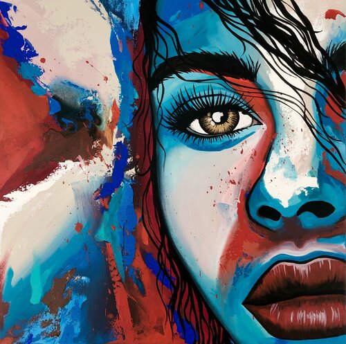Longing for life van Vanessa Meyer, Schilderij te koop op Singulart