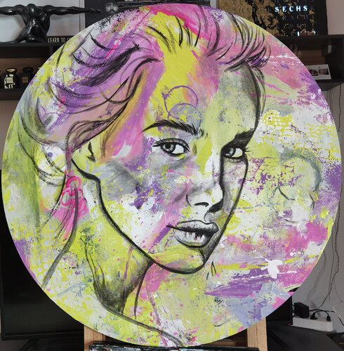 Don't forget me van Vanessa Meyer, Schilderij te koop op Singulart