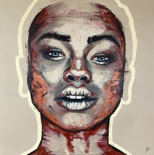 Whispers of love van Vanessa Meyer, Schilderij te koop op Singulart