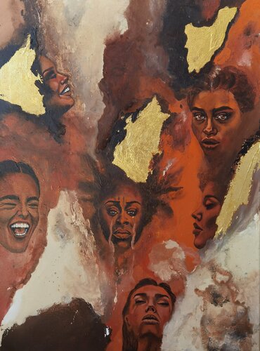 "Feelings overload" van Vanessa Meyer, Schilderij te koop op Singulart