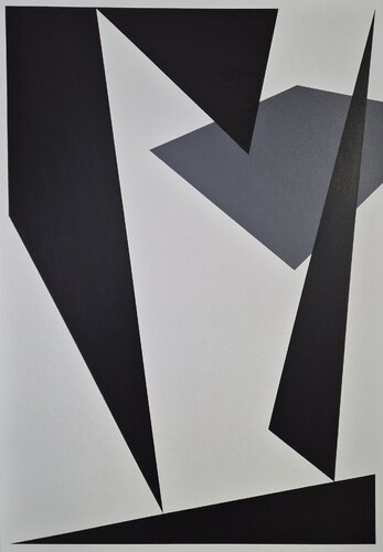 Dancing under the Trapezoid I di Francesc Bergadà Gassol, Pittura in vendita su Singulart