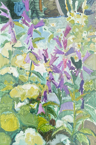 Purple bells von Anna Trigub, Malerei kaufen auf Singulart