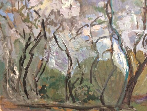 Spring. May di Anna Trigub, Pittura in vendita su Singulart