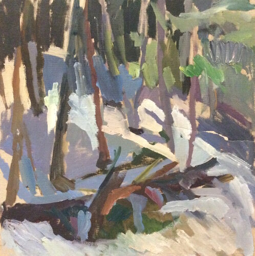 Dacha. March by Anna Trigub, Painting for Sale on Singulart