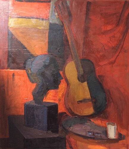Red still life von Anna Trigub, Malerei kaufen auf Singulart