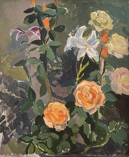 Roses von Anna Trigub, Malerei kaufen auf Singulart