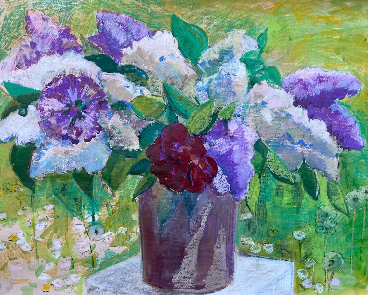 Graphics. Lilac Anna Trigub