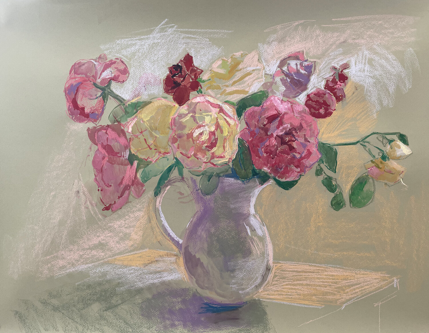 Roses in a bouquet Anna Trigub
