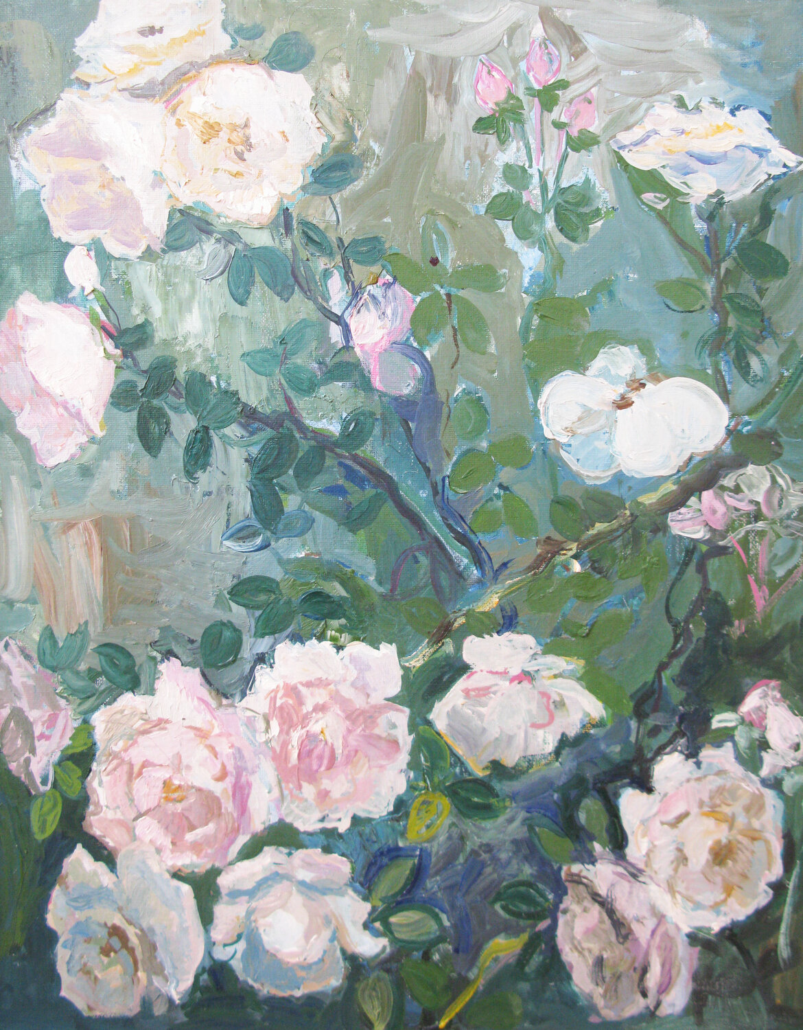 Roses. Rainy day Anna Trigub