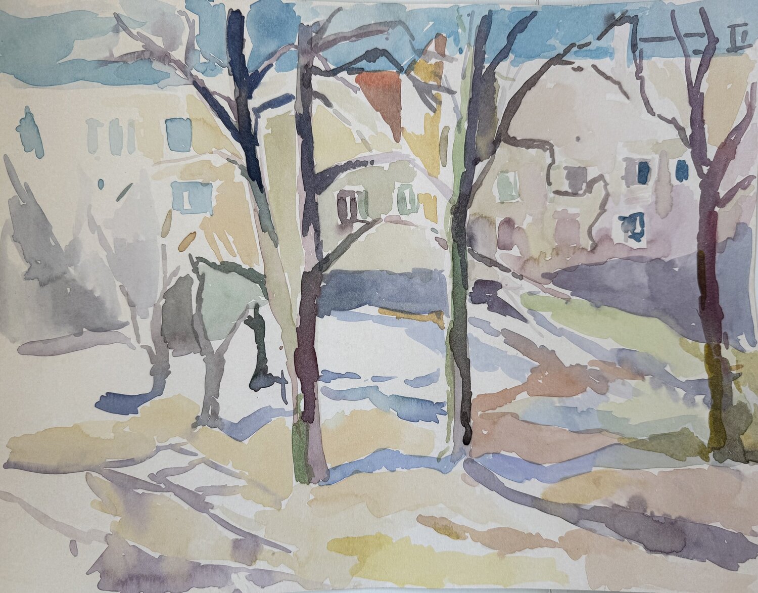 March. The Kaluga Courtyard Anna Trigub
