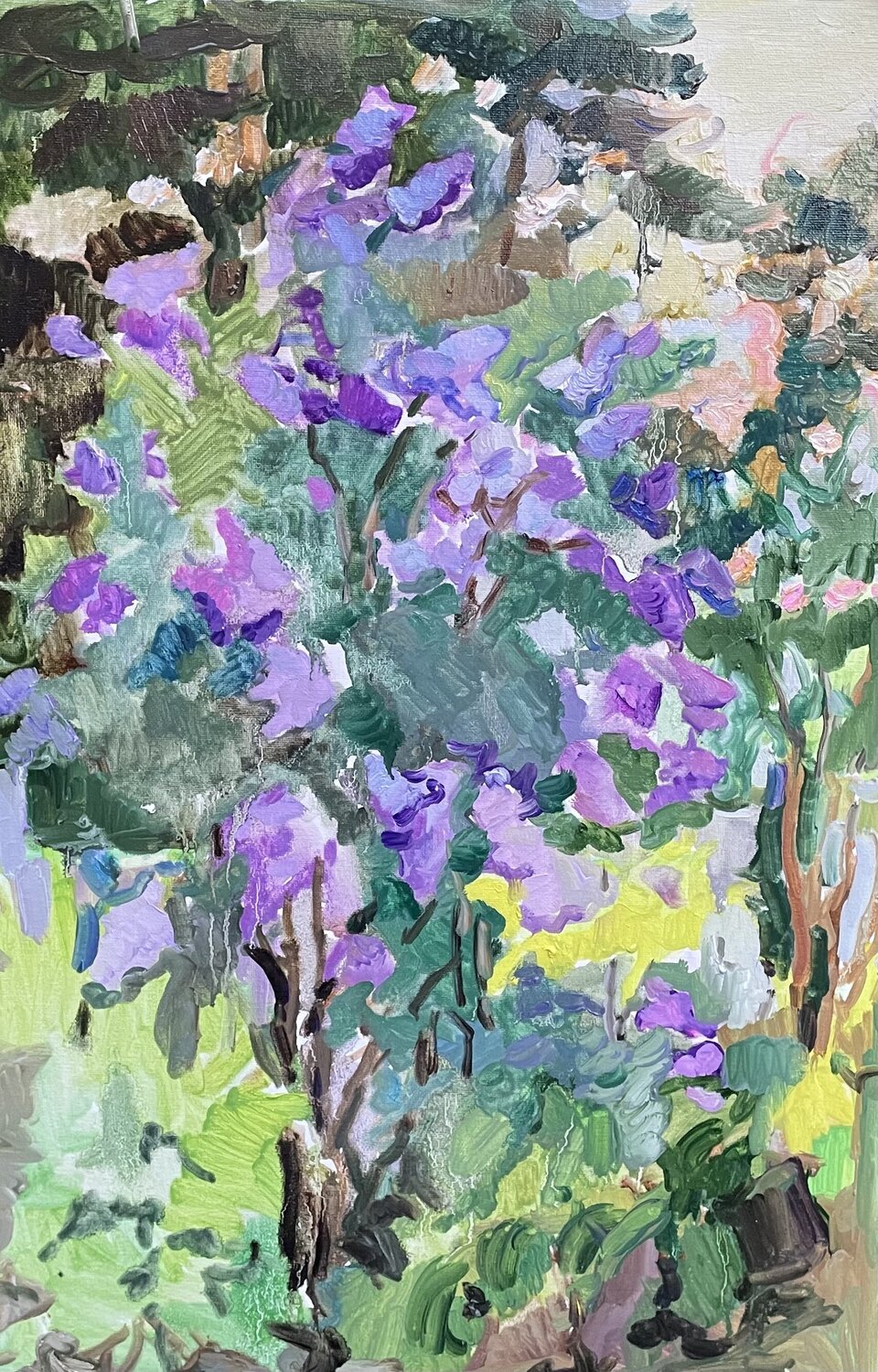 Lilac Anna Trigub Original painting for sale