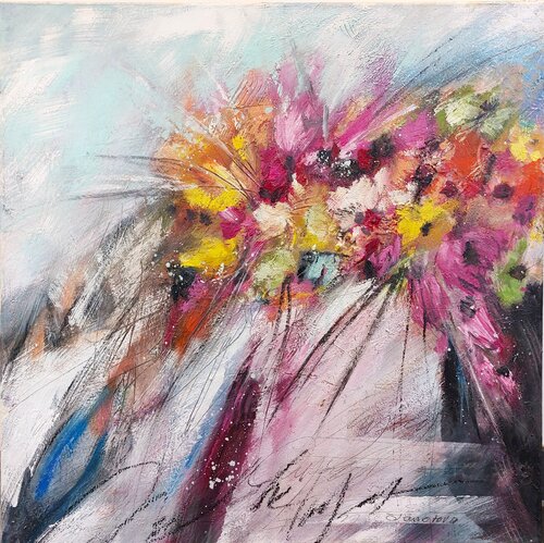 Explosion di Victoria Janotova, Pittura in vendita su Singulart