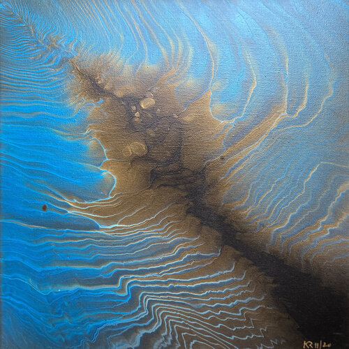 Wattwanderung by Kirsten Römersperger aka mimmisilver, 油畫 for Sale on Singulart