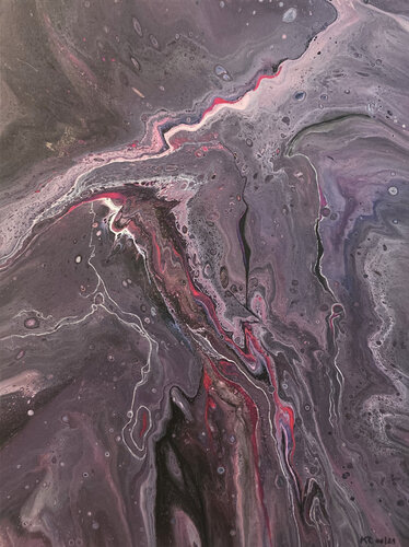 Traces de Kirsten Römersperger aka mimmisilver, Pintura a la venta en Singulart