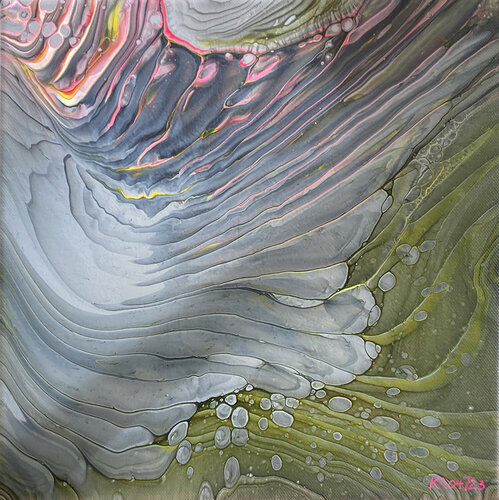 Alpenglühen_230412 by Kirsten Römersperger aka mimmisilver, Painting for Sale on Singulart