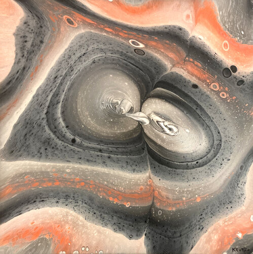 Birth by Kirsten Römersperger aka mimmisilver, 油畫 for Sale on Singulart