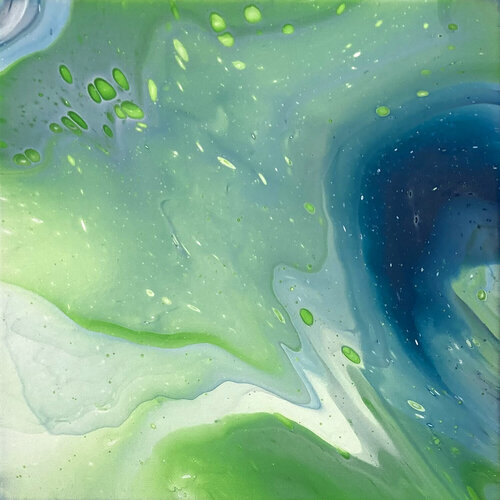 Fluss von Kirsten Römersperger aka mimmisilver, Malerei kaufen auf Singulart