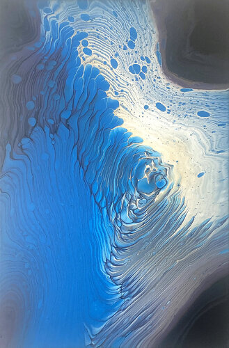 Brandung di Kirsten Römersperger aka mimmisilver, Pittura in vendita su Singulart