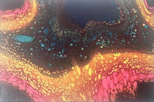 Hot Spot by Kirsten Römersperger aka mimmisilver, 油畫 for Sale on Singulart