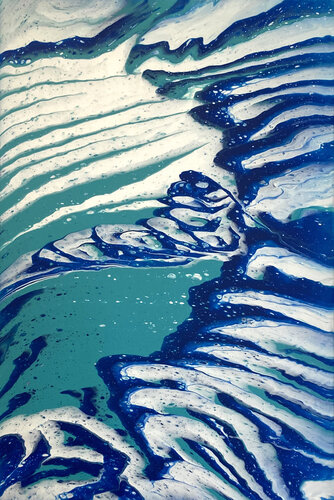 South-Col-2050-0 by Kirsten Römersperger aka mimmisilver, Painting for Sale on Singulart
