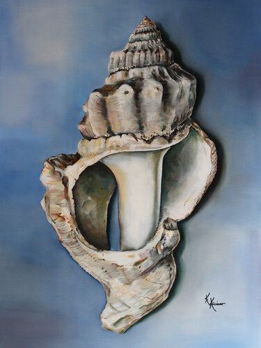 Broken Drill Shell di Kristine Kainer, Pittura in vendita su Singulart