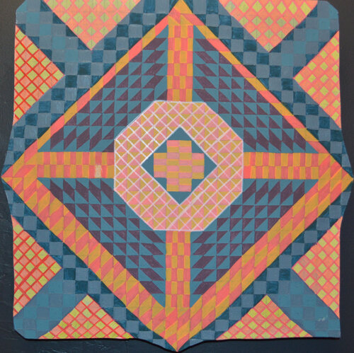 Flight Over Giza di Danette Newton, Pittura in vendita su Singulart