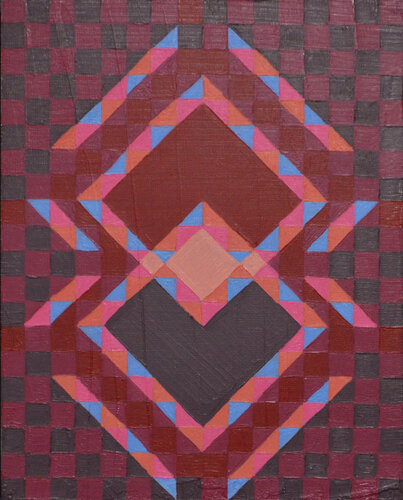 Fractal Arrangements di Danette Newton, Pittura in vendita su Singulart