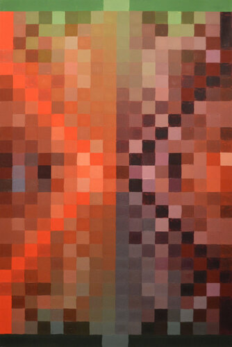 Color Matrix Harmony di Danette Newton, Pittura in vendita su Singulart