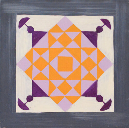 Enlightenment in Geometry di Danette Newton, Pittura in vendita su Singulart