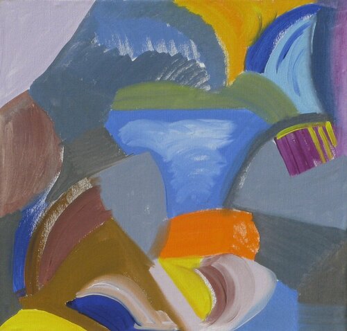Urban Flow di Danette Newton, Pittura in vendita su Singulart