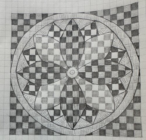 My Flower of Life van Danette Newton, Schilderij te koop op Singulart