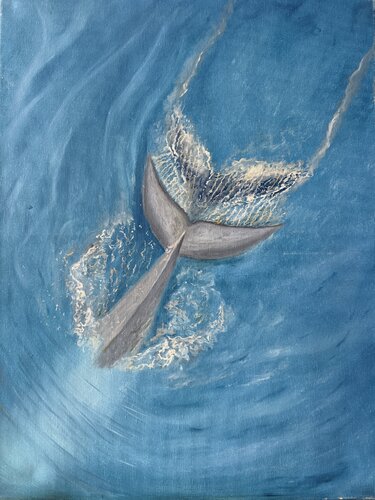 The power of solitude de Alina Mikhaylova, Pintura a la venta en Singulart