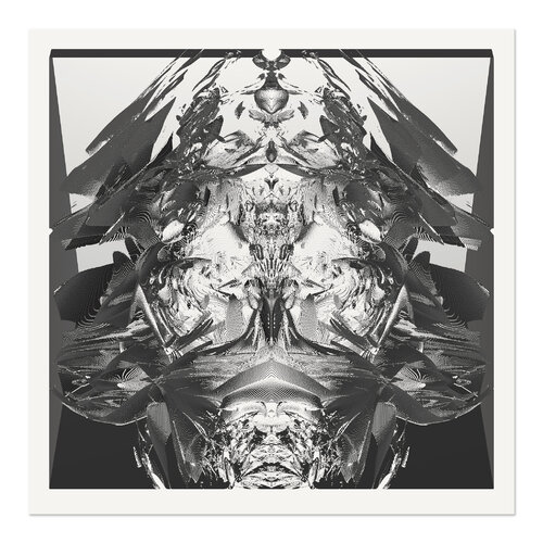 FRACTAL SPACE - Tableau Square II by Christian Schwaller, Print for Sale on Singulart