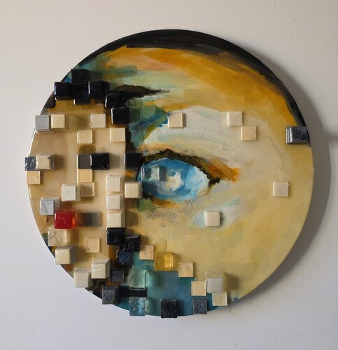 La modellazione della carne by Alessandro Lobino, Painting for Sale on Singulart