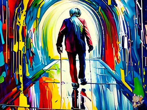 Chemin vers l'éternité von Louis Heinerth (LoH artist(e)), Digital kaufen auf Singulart