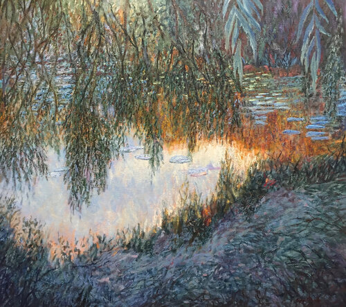 The Pond von Raquel Clarke, Malerei kaufen auf Singulart