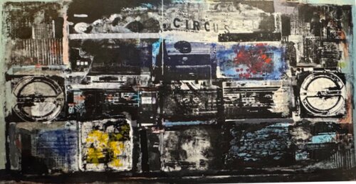 compo par Shoichi Omura, Peinture en vente sur Singulart