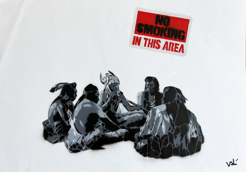 No Smoking In This Area Valérian Lenud