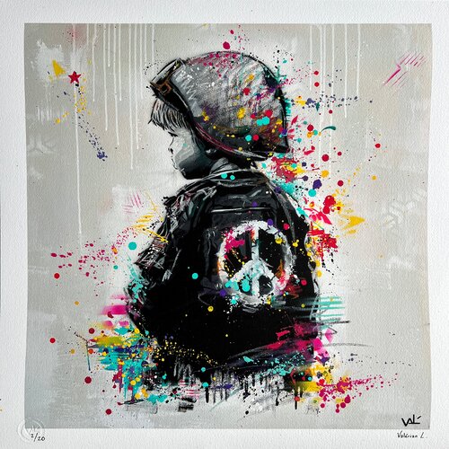 Soldat de la Paix 1 by Valérian Lenud, Print for Sale on Singulart