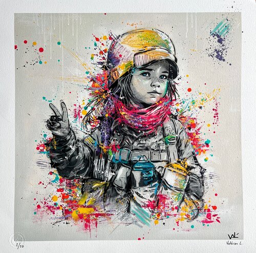 Soldat de la Paix 3 by Valérian Lenud, Print for Sale on Singulart