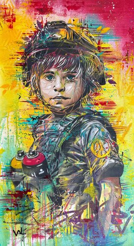 Soldat de la Couleur I de Valérian Lenud, Pintura a la venta en Singulart