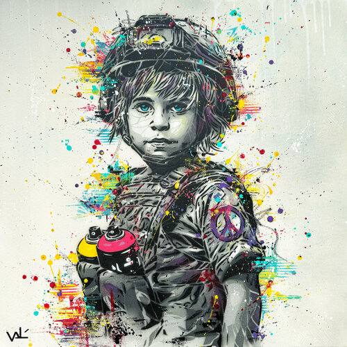 Soldat de la Couleur I by Valérian Lenud, 인쇄 for Sale on Singulart