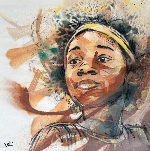 Ayanna by Valérian Lenud, Painting for Sale on Singulart