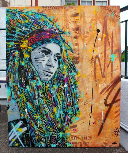 ONAWA by Valérian Lenud, 회화 for Sale on Singulart