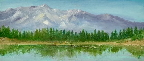 Julian Alps van Volodymyr Tyzun, Schilderij te koop op Singulart