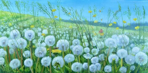 Dandelions di Volodymyr Tyzun, Pittura in vendita su Singulart