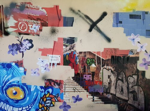 Flowers, Monsters and Revolution di Maren Butzheinen, Altri media in vendita su Singulart