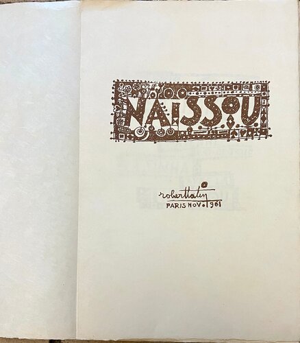 Naissou de Robert Tatin, Impresión a la venta en Singulart